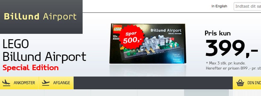 buy lego billund airport