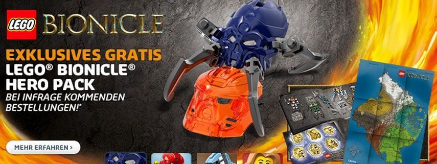 lego bionicle hero pack