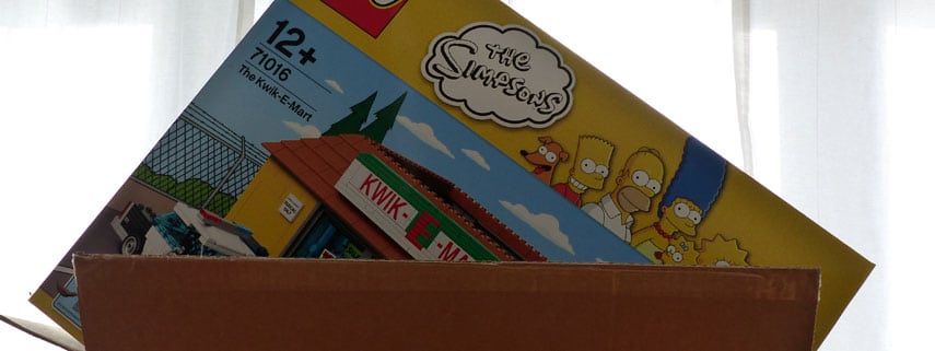 lego thesimpsons  unboxing
