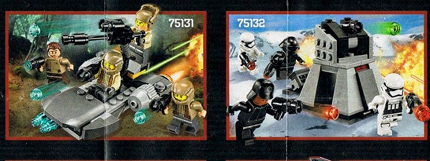 lego starwars  battlepacks