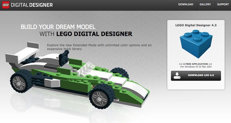 lego digital designer ldd