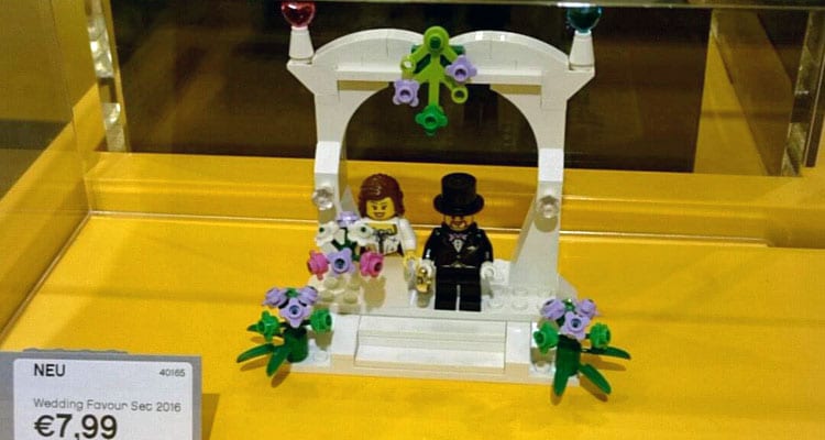 lego wedding favour