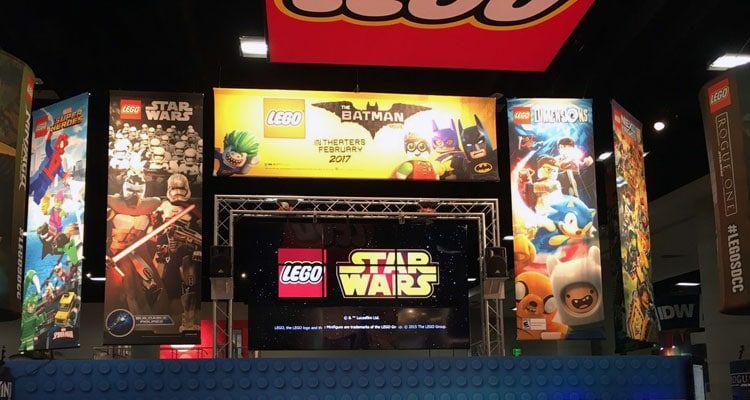 lego booth sdcc