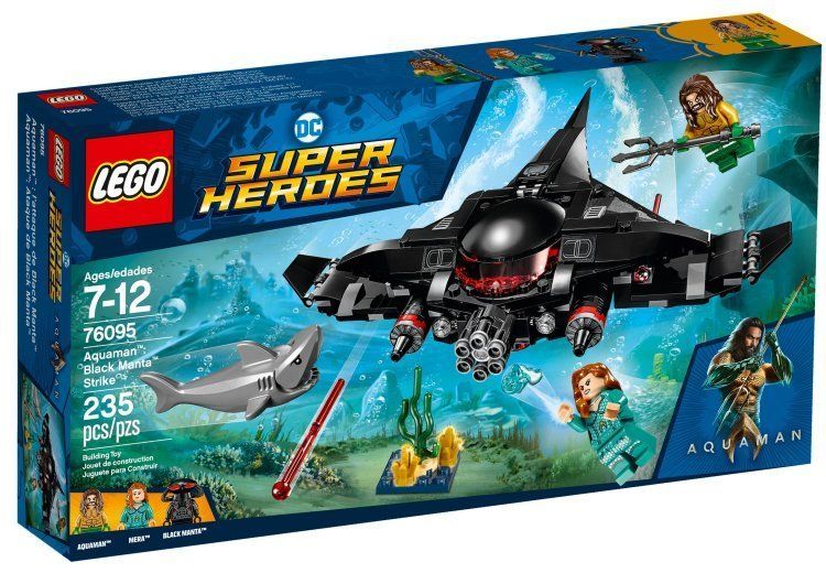 LEGO DC Super Heroes 76095 Aquaman - Black Manta Strike bereits im August erhältlich