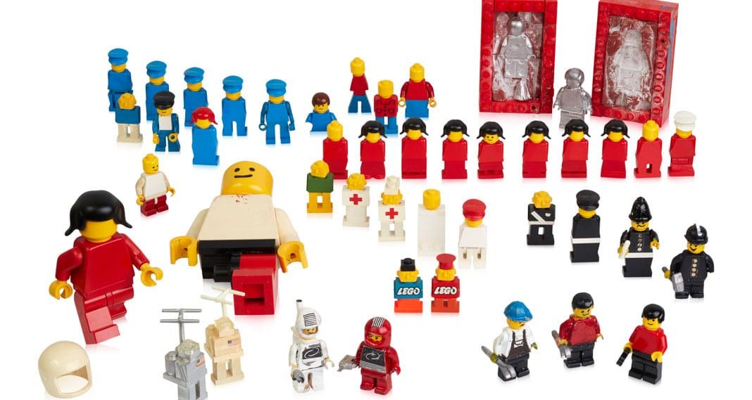 Lego Minifig Köpfe aus allen Themen Minifigur viele Farben große Auswahl 40 G 