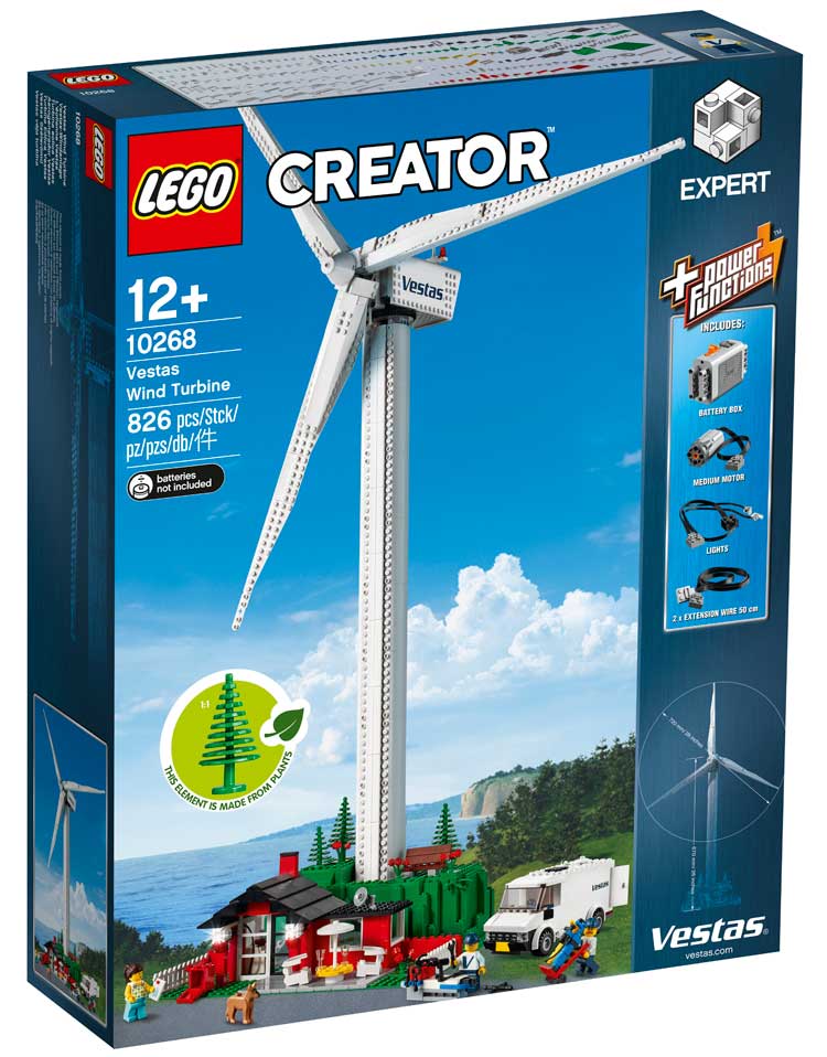 LEGO Creator Expert 10268 Vestas Wind Turbine offiziell vorgestellt: Alle Details