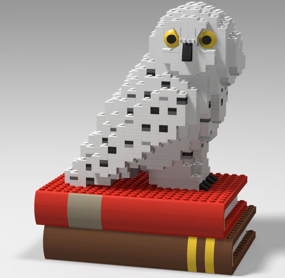 LEGO Harry Potter - Hedwig - Exklusiv-Bau-Event bei Target im Jahr 2018.