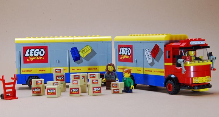 LEGO Brand Trucks im Wandel der Zeit