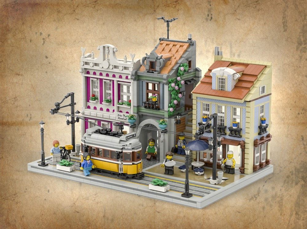LEGO Ideas Tram von Lissabon