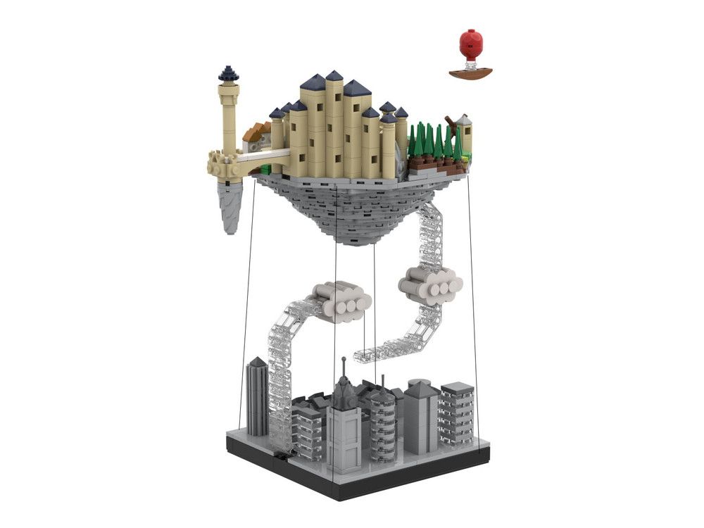 LEGO Ideas Floating Island Tensegrity