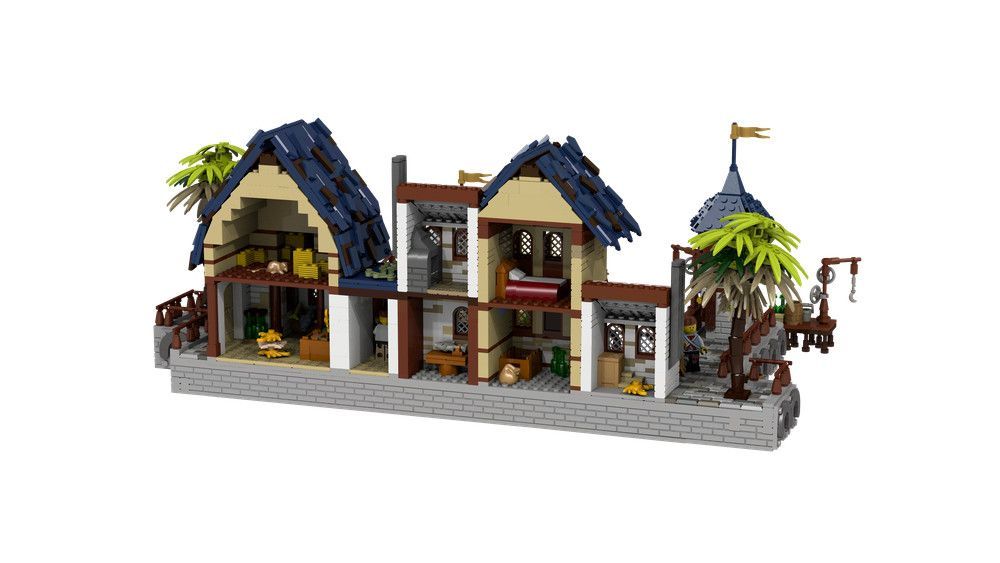LEGO Ideas Medieval Harbor