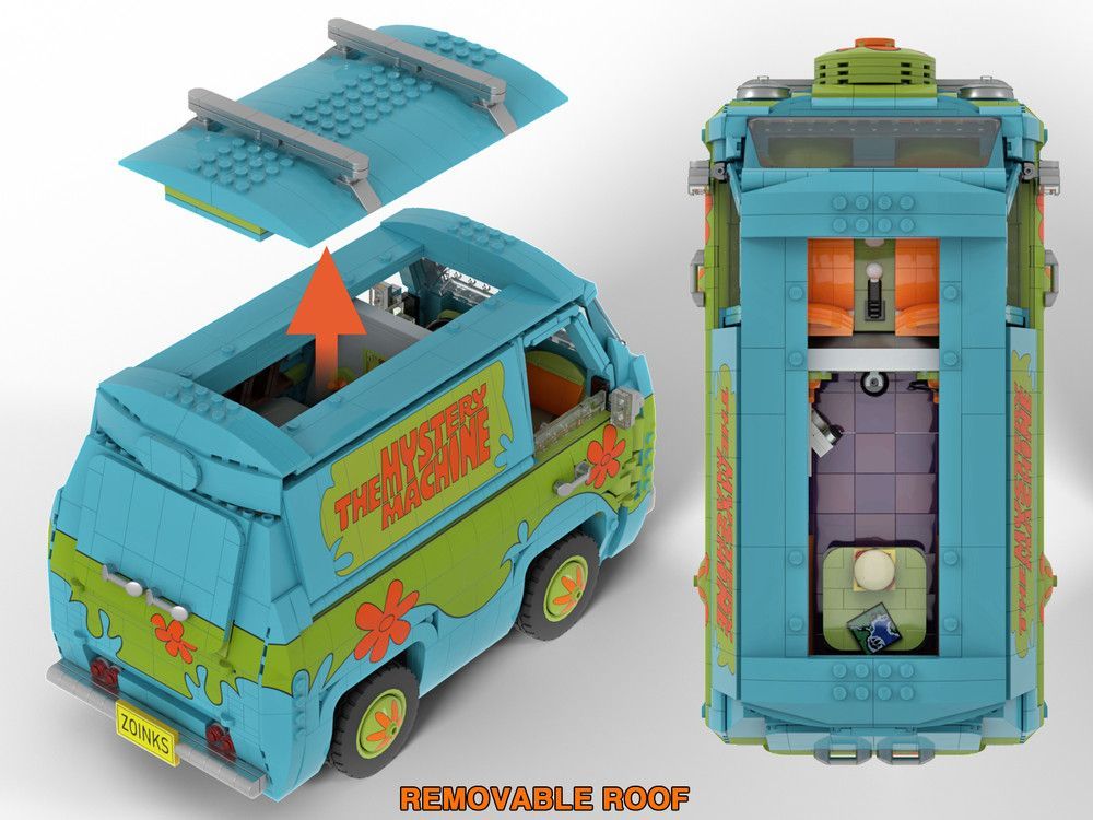 LEGO Ideas Scooby Doo Mystery Machine