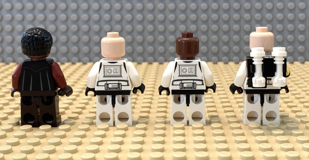 LEGO Star Wars Minifigur Artillery Stormtrooper Gelb aus 75311 NEU 