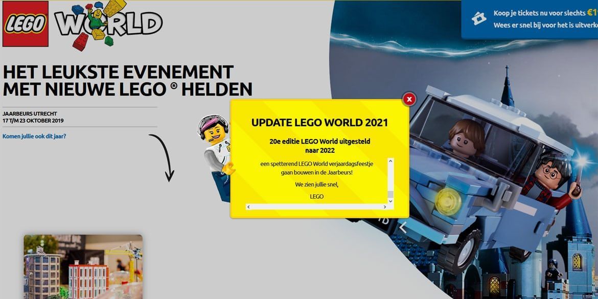LEGO World Utrecht 2021
