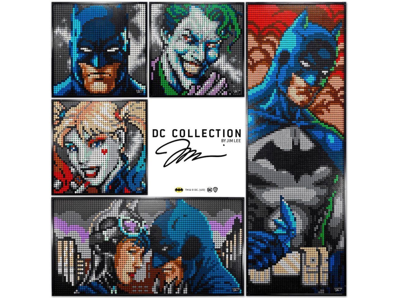 LEGO 31205 Jim Lee Batman Kollektion: Neue Batman Mosaike erscheinen im März