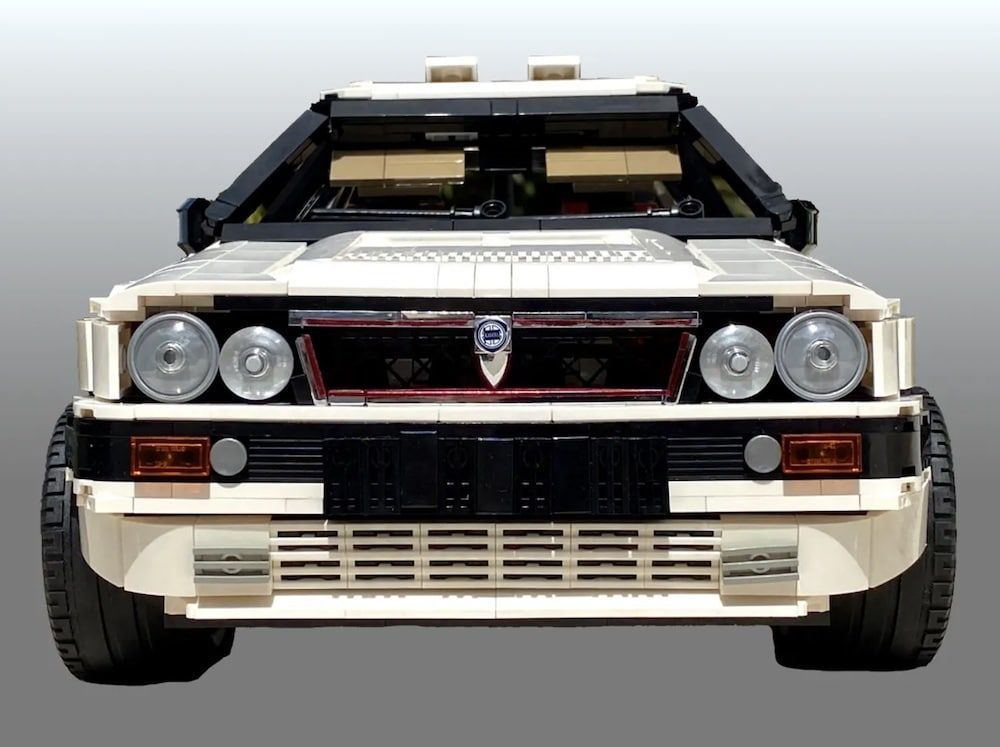 LEGO Lancia Delta Interral Rally Car Ideas