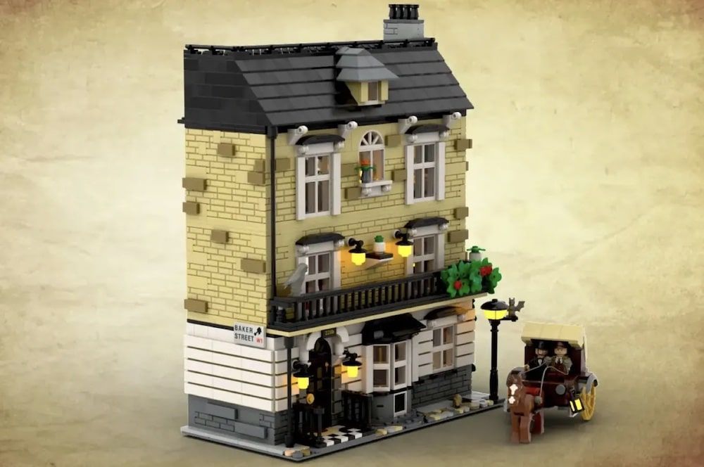 LEGO Ideas Sherlock Holmes 221B Baker Street