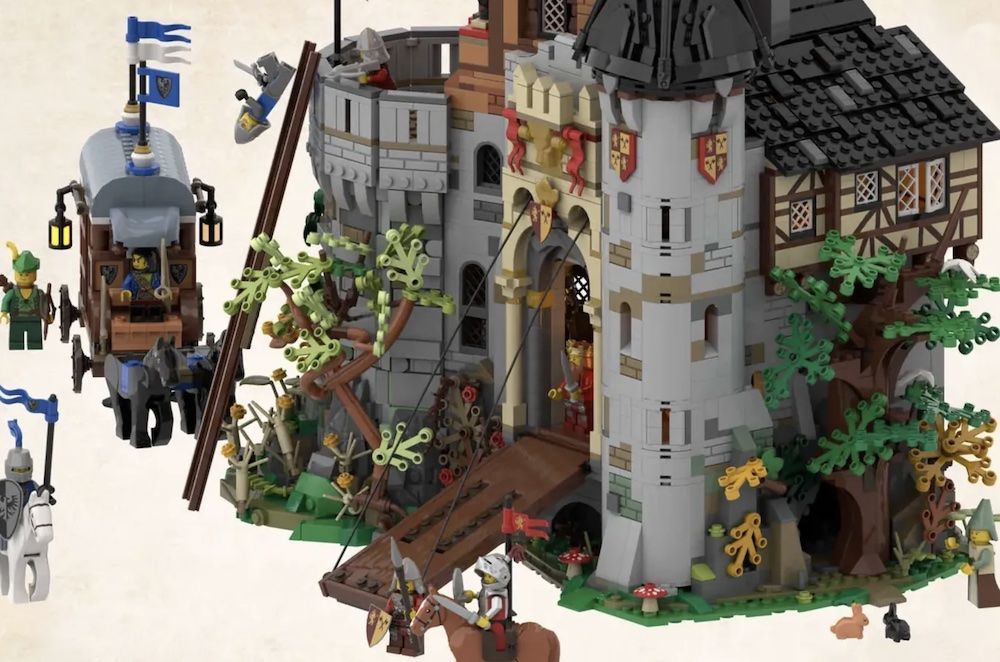LEGO Ideas Castle of Brickwood Forest