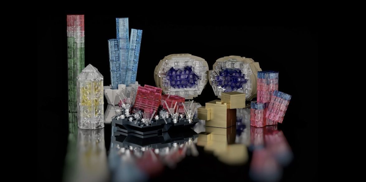 LEGO Ideas Minerals Mineralien